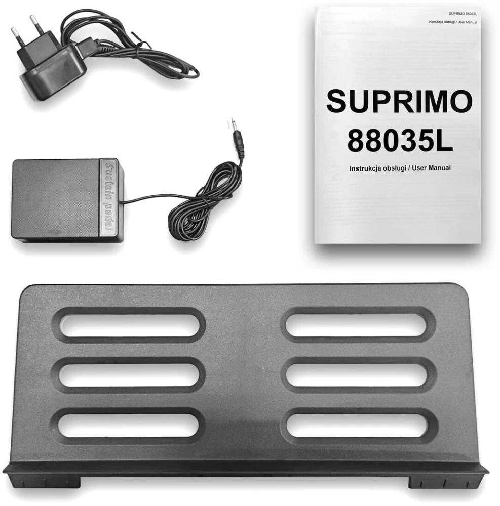 Mokomasis skaitmeninis pianinas SUPRIMO 88035L, 88 klavišai