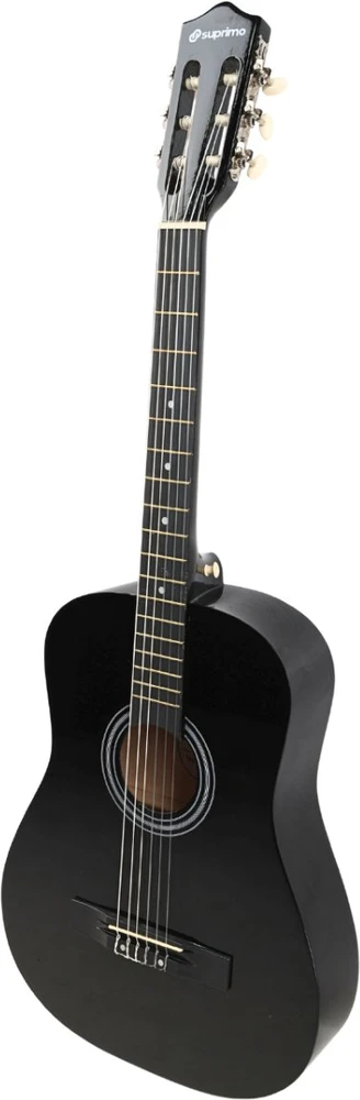SUPRIMO CGS3 BK - classical guitar 4/4, juodas