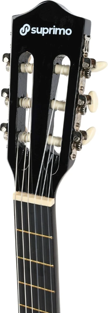 SUPRIMO CGS3 BK - classical guitar 4/4, juodas