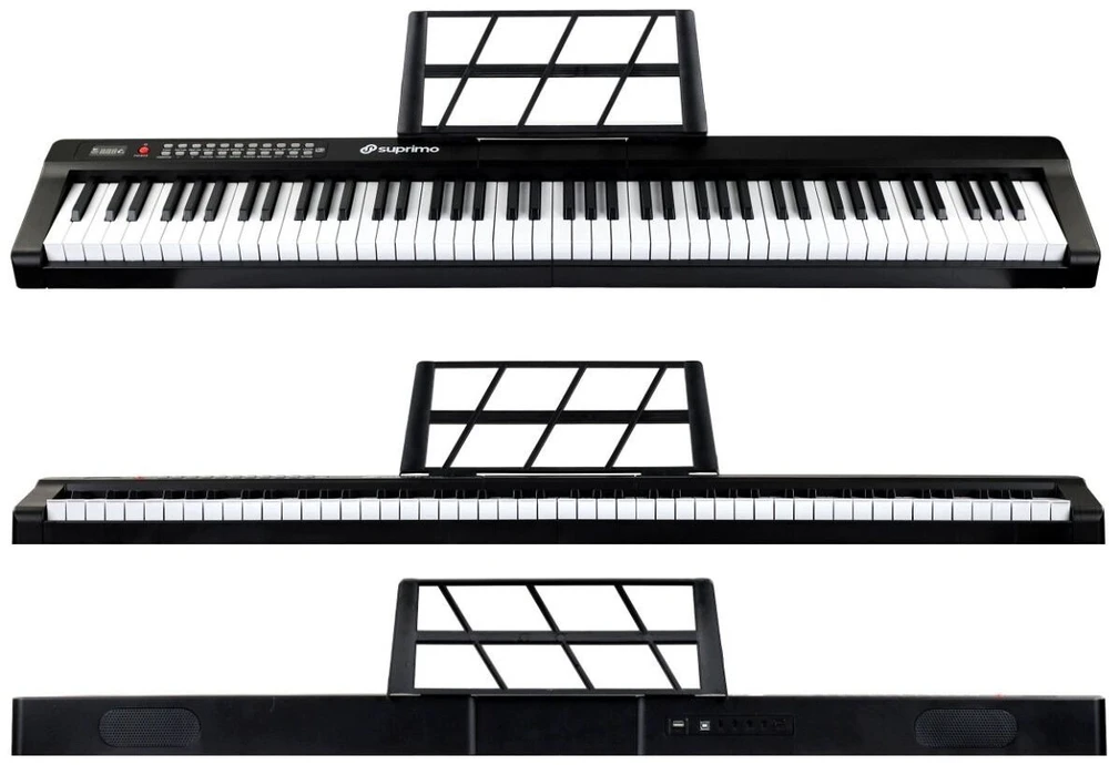 SUPRIMO P-881 BK skaitmeninis pianinas nešiojamas juodas