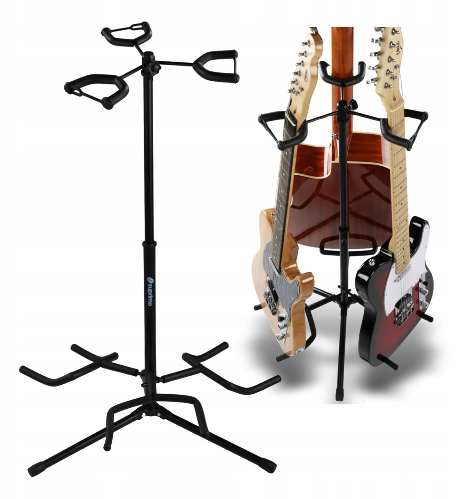SUPRIMO GS3 stojak statyw gitarowy na 3 gitary cza