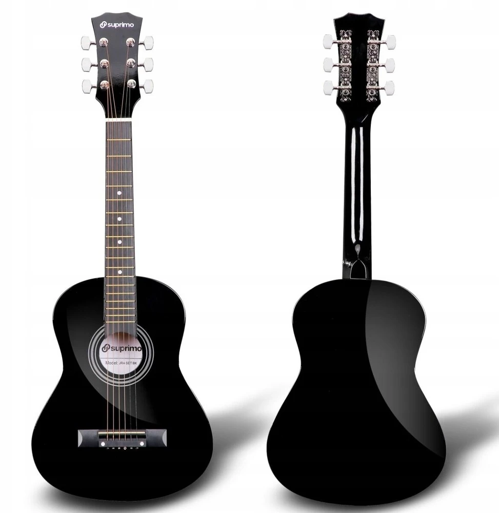 Carruzzo SUPRIMO JRA SET BK akustinė gitara 1/4 juoda
