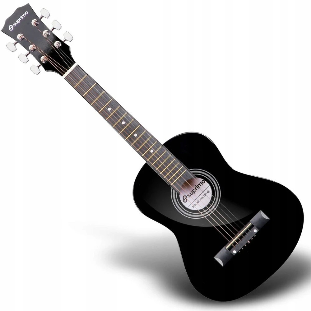 Carruzzo SUPRIMO JRA SET BK akustinė gitara 1/4 juoda