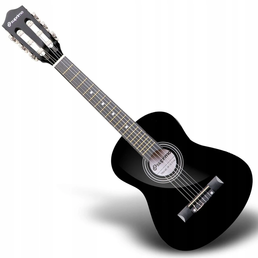 Carruzzo SUPRIMO JRC SET BK klasikinė gitara 1/4 juodo do