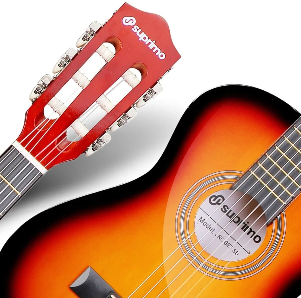 Carruzzo SUPRIMO JRC SET SB klasikinė gitara 1/4 saulės spindulys