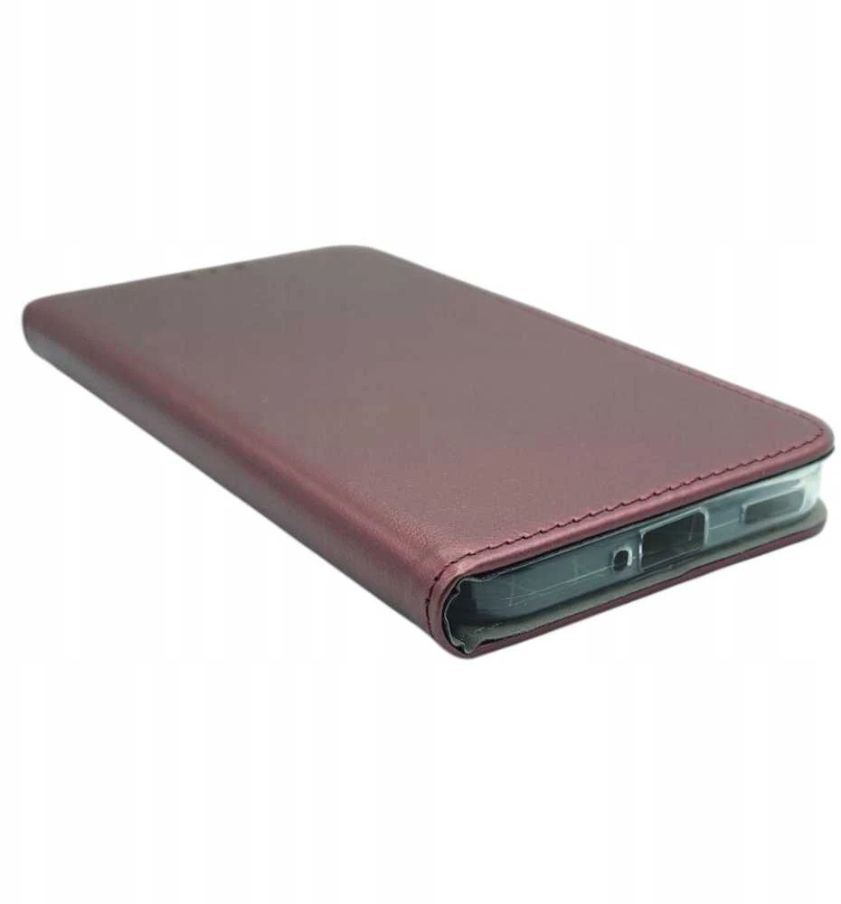 Dėklas Oem Flip case for Oppo Reno 13 5G Smart Magneto burgundy