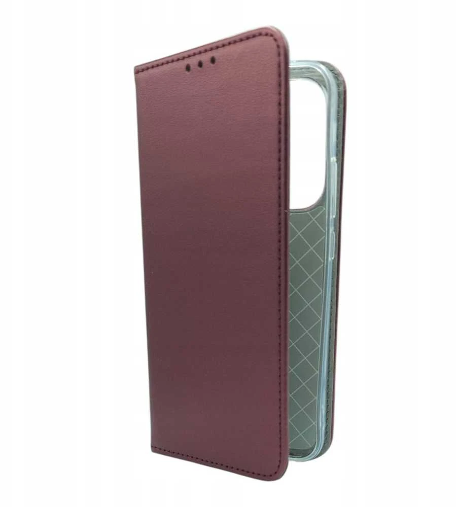 Dėklas Oem Flip case for Oppo Reno 13 5G Smart Magneto burgundy