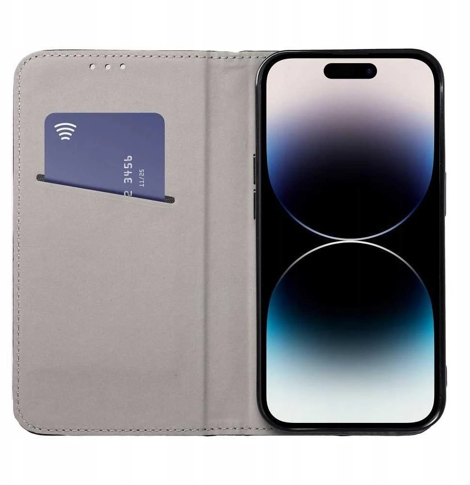 Oem SMART MAGNETO Book dėklas skirtas Xiaomi 15 PRO burgundy