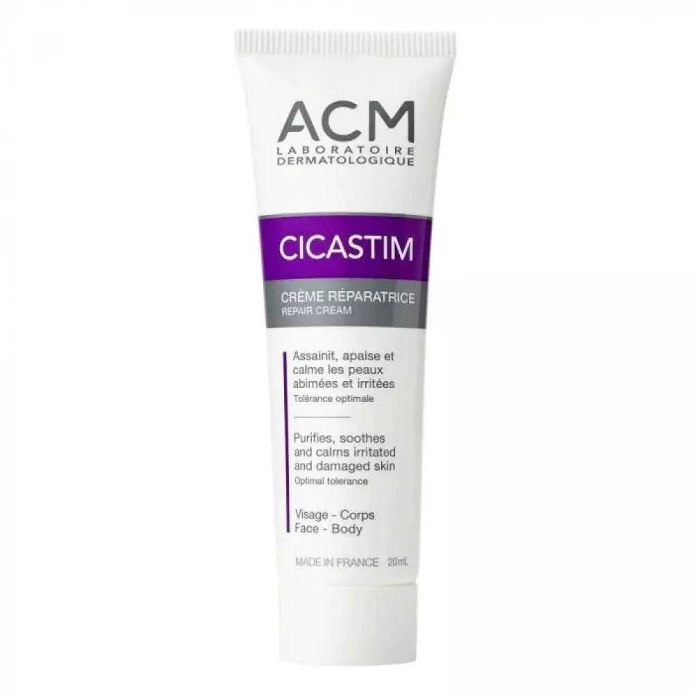 „Laboratoire ACM Cicastim“ atkuriamasis veido ir kaklo kremas, 20 ml