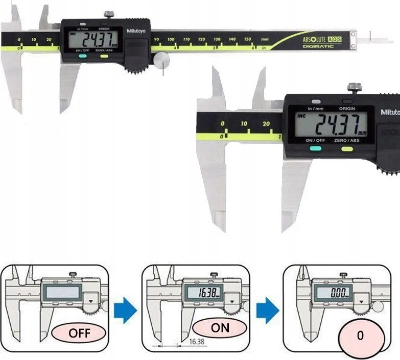 SUWMIARKA 150 CYFR. IP67 1.5V/ABS/SQ suportas, atsparus aušinimo skysčiui