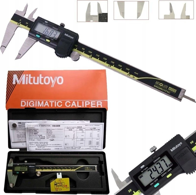 SUWMIARKA 150 CYFR. IP67 1.5V/ABS/SQ suportas, atsparus aušinimo skysčiui