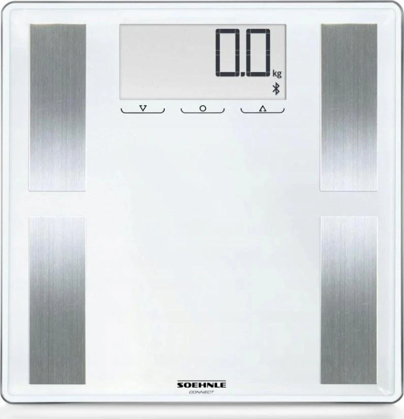 Skaitmeninės Svarstyklės - Soehnle Shape Sense Connect 100, 180kg Talpa, Bluetooth Balta