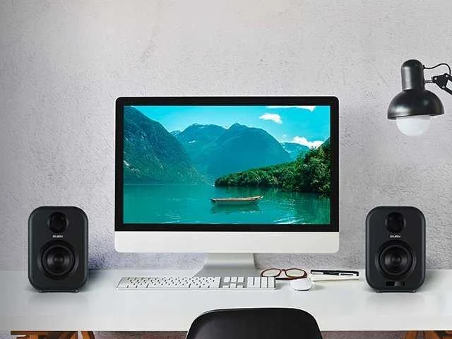 Garsiakalbiai SVEN MC-5, pilki (50W, Bluetooth, RCA2, USB, optinis, RC)