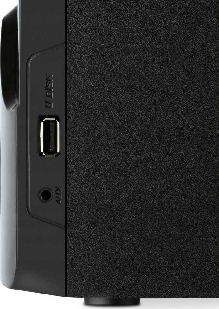 Kompiuterio kolonėlės 2.1 kolonėlės SVEN MS-312, juodas, Bluetooth, FM, USB, Ekranas, RC blokas, galia 20W+2x10W (RMS)