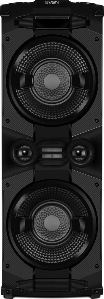 Garsiakalbis SVEN PS-1500, juodas (500W, Bluetooth, FM, USB, LED ekranas, kintamosios srovės maitinimas)
