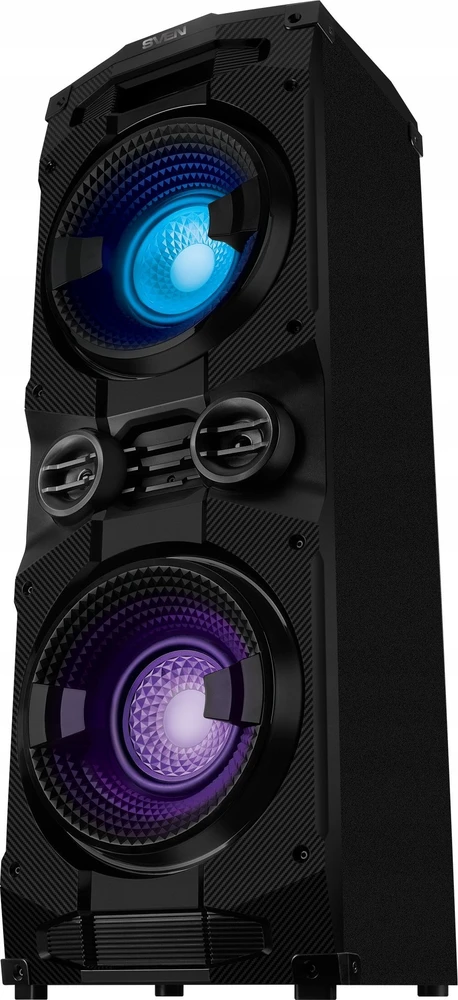 Garsiakalbis SVEN PS-1500, juodas (500W, Bluetooth, FM, USB, LED ekranas, kintamosios srovės maitinimas)