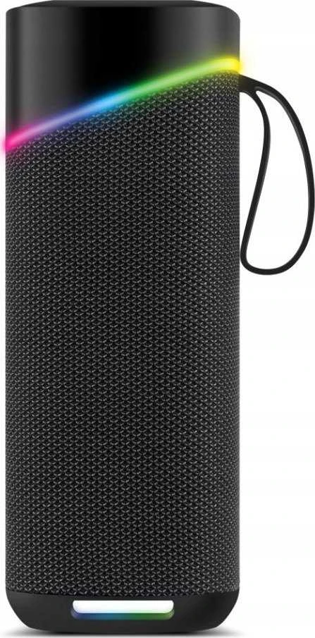 2.0 nešiojama kolonėlė SVEN PS-155, juodas, galia 2x5 W (RMS), TWS, Bluetooth, FM, USB, ličio baterija