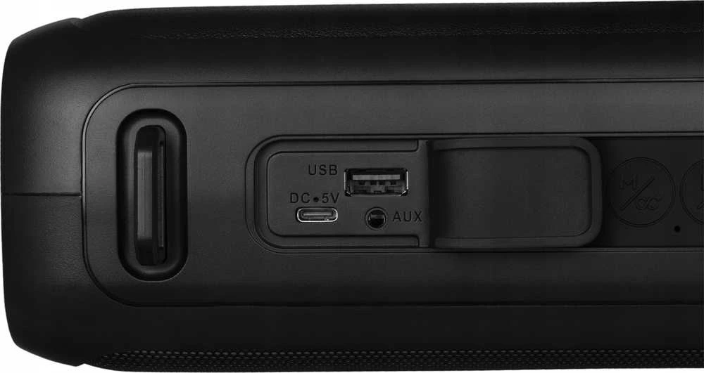 Garsiakalbis 2.0 nešiojamas SVEN PS-235, juodas (12W, TWS, ), galia 2x6W (RMS), Bluetooth, FM, USB, ličio 1500mA*h