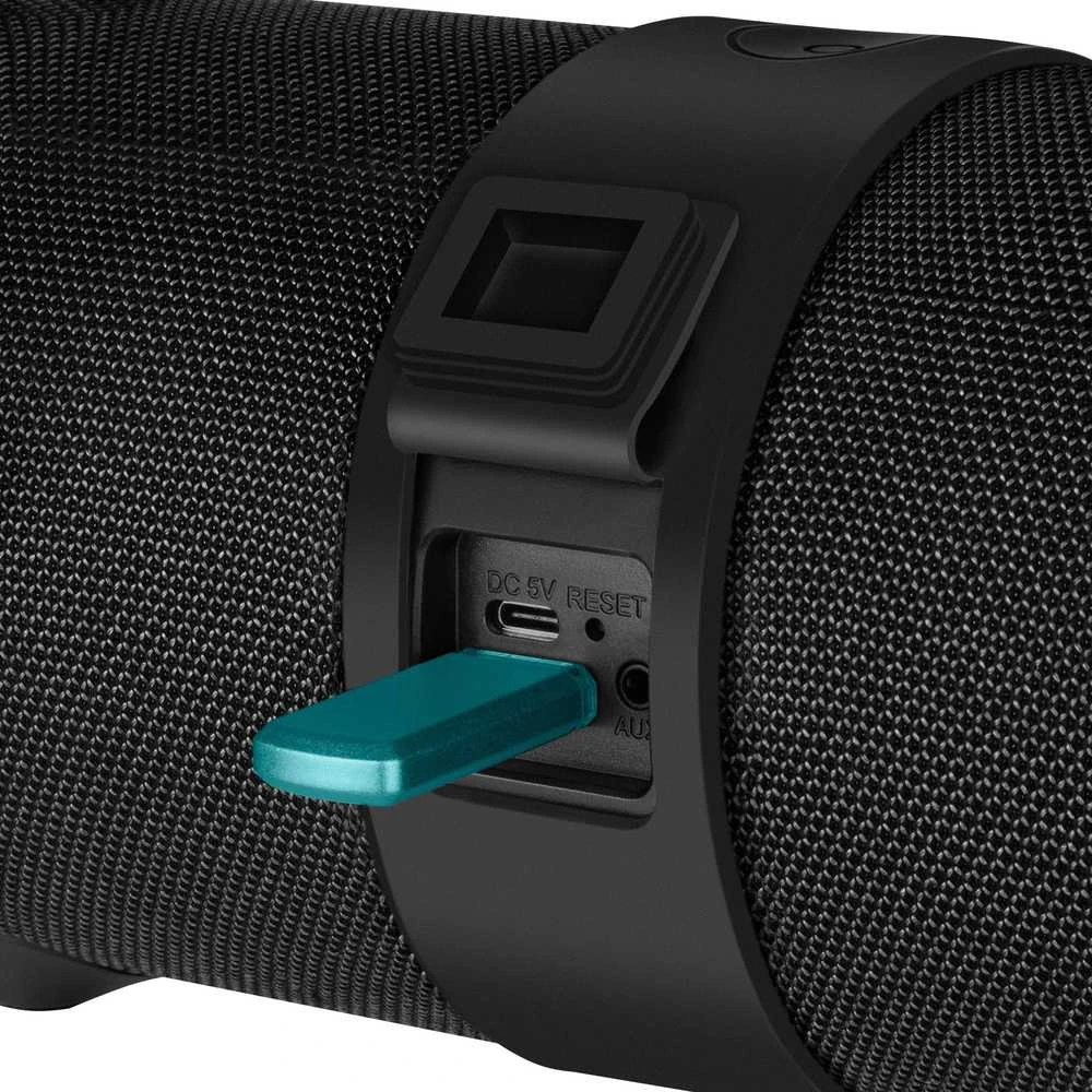 Speaker SVEN PS-340, juodas (24W, Atsparus vandeniui (IPx6), TWS, Bluetooth, FM, USB, 3600mA*h)