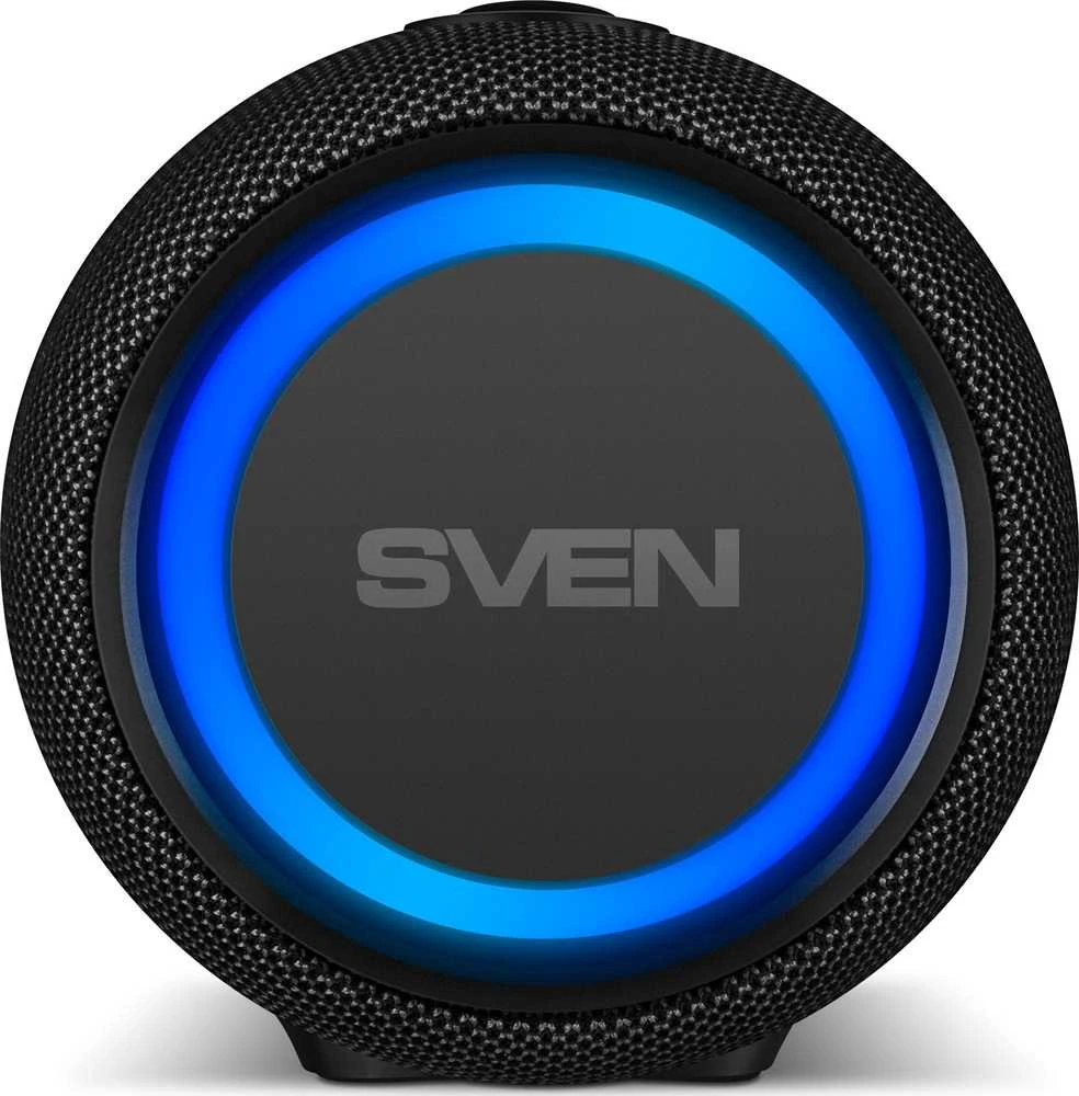 Speaker SVEN PS-340, juodas (24W, Atsparus vandeniui (IPx6), TWS, Bluetooth, FM, USB, 3600mA*h)