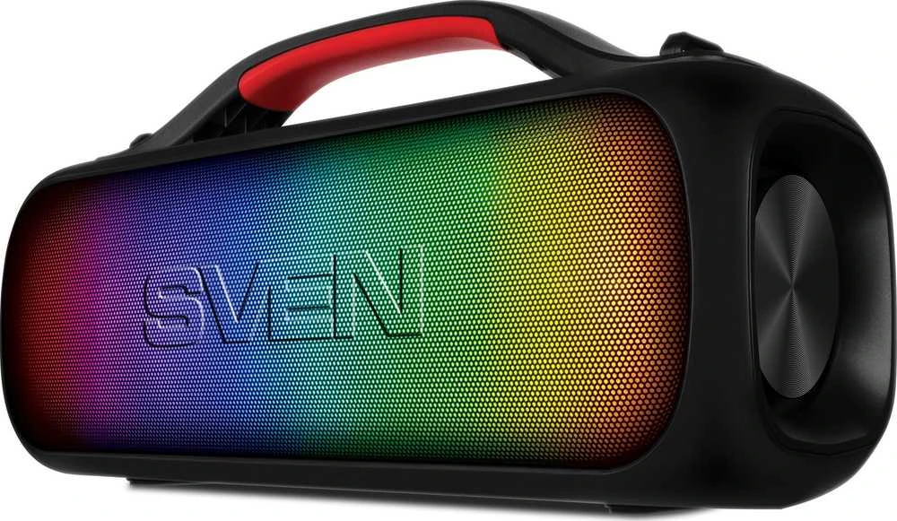 Garsiakalbiai SVEN PS-360, 24W atsparūs vandeniui, Bluetooth (juoda)