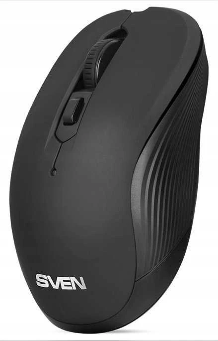 Sven Belaidė pelė RX-560SW juodas (silent bt. 5+1bt. 800-1600DPI, Soft Touch, blister)