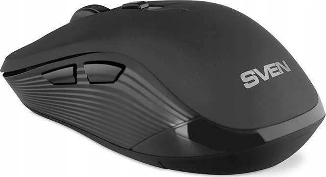 Sven Belaidė pelė RX-560SW juodas (silent bt. 5+1bt. 800-1600DPI, Soft Touch, blister)