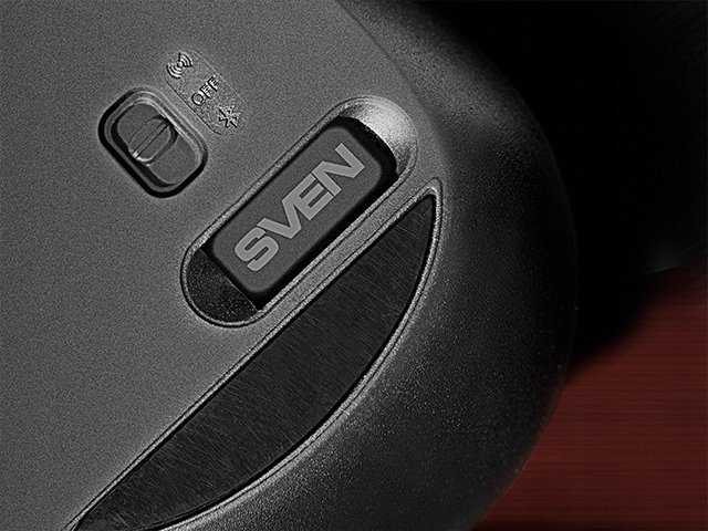 SVEN RX-570SW Juodas pelė