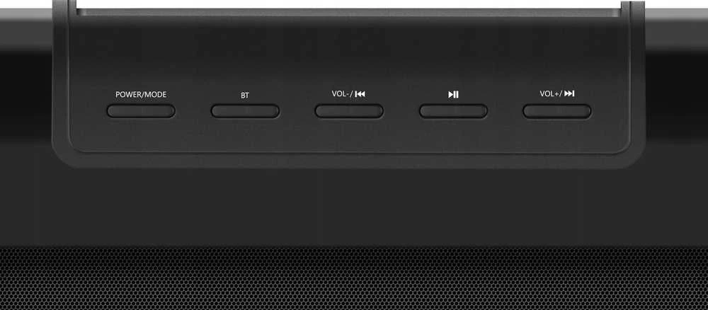 Namų kino sistema Sven garso juosta SB-2200D, juoda (300 W, „DolbyDigital“, „Bluetooth“, HDMI, nuotolinio valdymo pultas, optinis, USB, ekranas, belaidis žemųjų dažnių garsiakalbis)