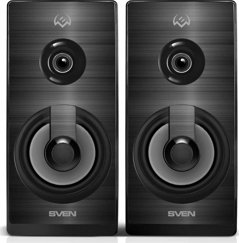 Kompiuterio kolonėlės SVEN SPS-512, juodas, USB, galia 2x3W (RMS), foninis apšvietimas, SV-020156