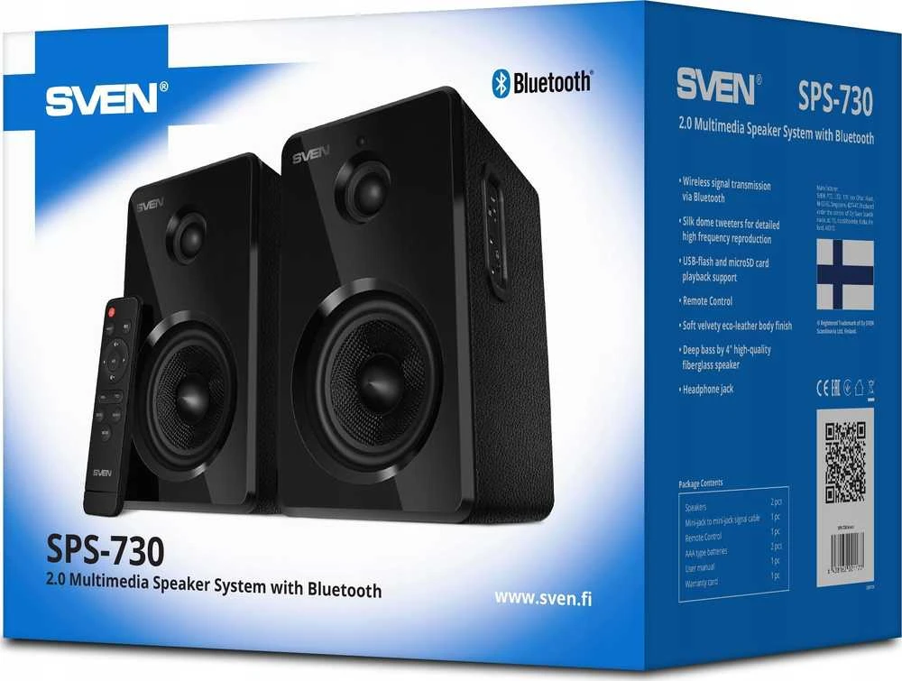 SVEN SPS-730 Juodas głośnik bluetooth