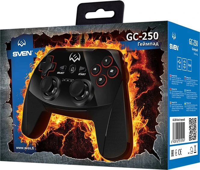Sven Žaidimų pultas GC-250 laidinis Windows, PS3, Android
