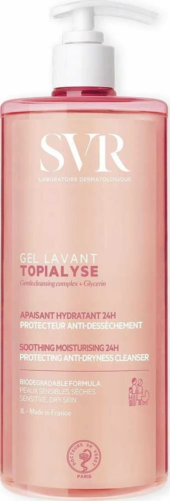 Dušo želė SVR Topialyse Gel Lavant, 1000ml