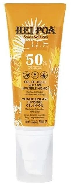 Hei Poa Suncare Apsauga nuo saulės Sunscreen Gel SPF 50, 100 ml