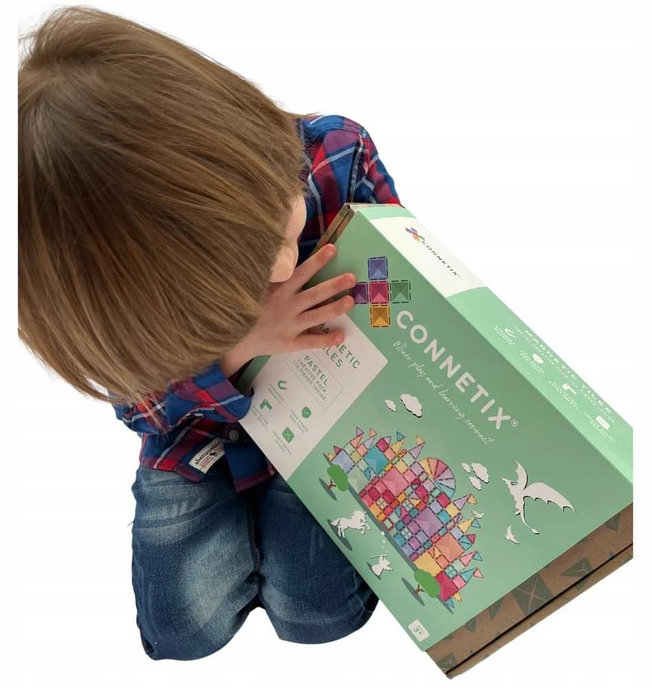 Connetix Pastelinis Kūrybiškumo rinkinys 120 dalių