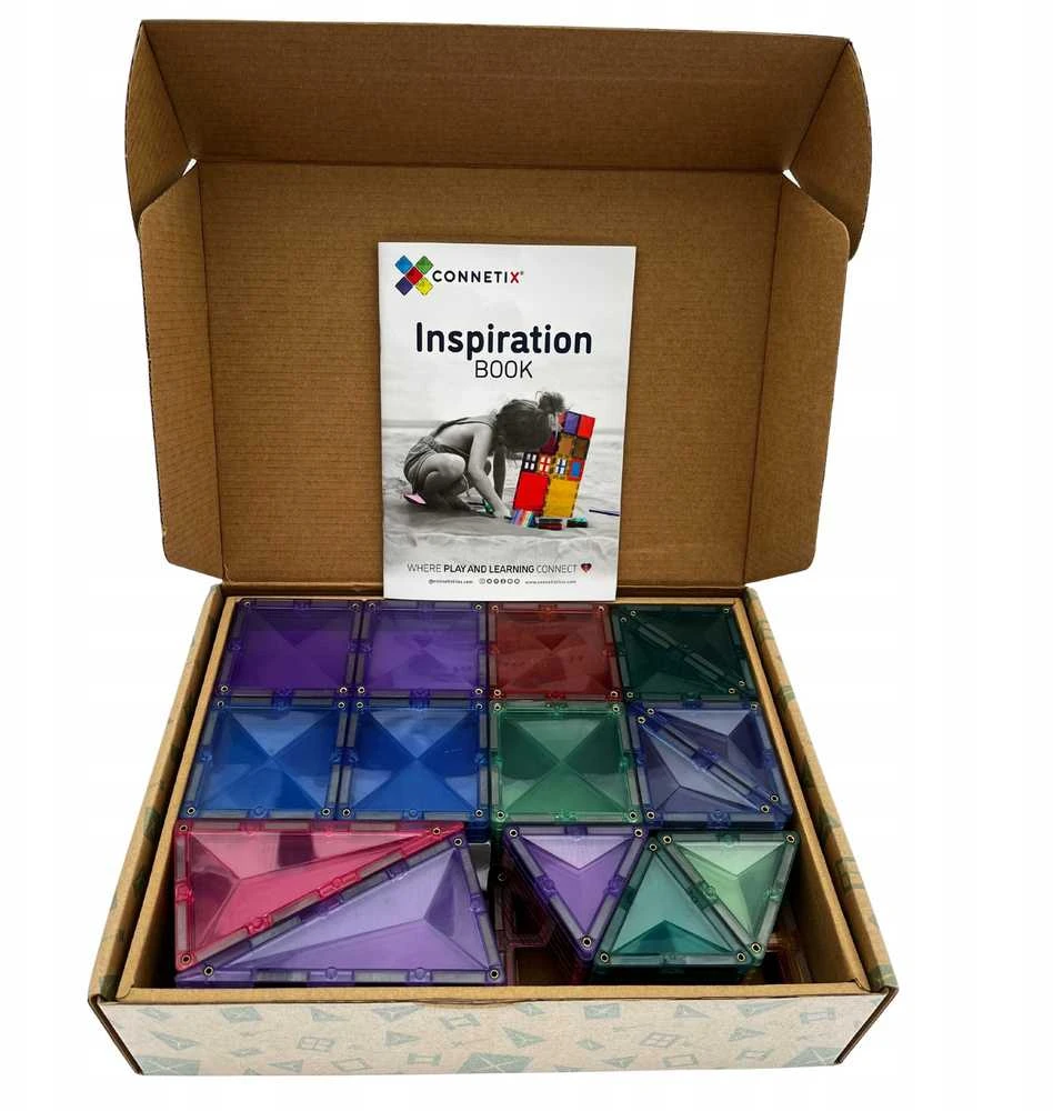 Connetix Pastelinis Kūrybiškumo rinkinys 120 dalių