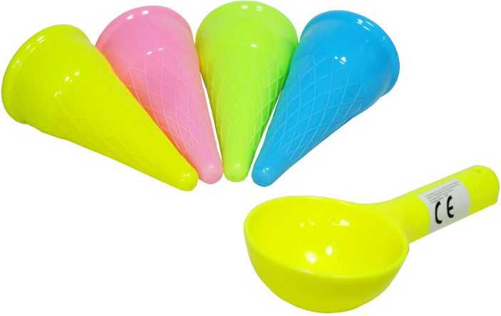 Swede Foremki do piasku lody+łyżka Q2958 26040