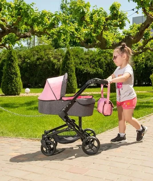 Vežimėlis Swede Vežimėlis su gondolą i regulowaną rączką