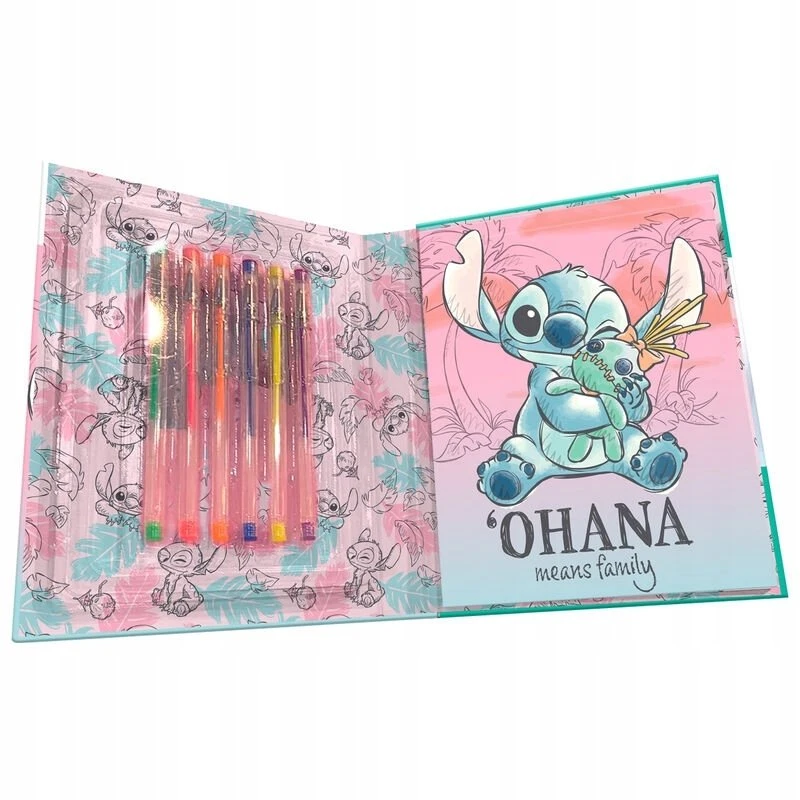 Sweet Dreams Vaikams Euroswan - Rinkinys licencijuoti kanceliariniai reikmenys - Lilo ir Stitch