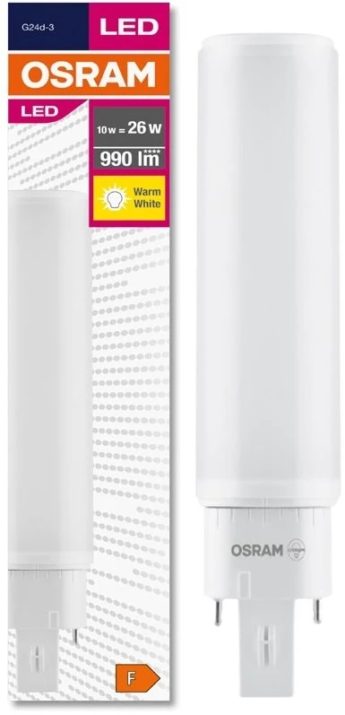 G24 LED lemputė OSRAM DULUX© D LED EM 26 10 W/4000K G24d-3