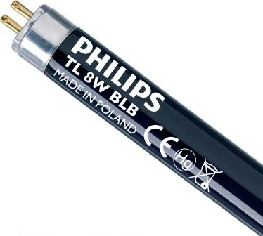 Philips liuminescencinė lempa G5 8W 108 juodos šviesos
