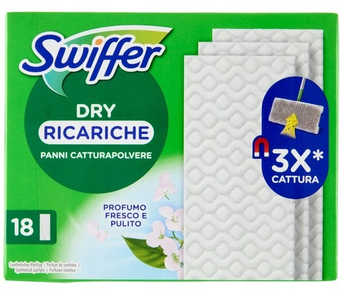 Swiffer Sweeper Dry Pads Refills 18 stk.