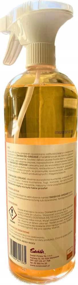 Swish Riebalų šalinimo priemonė – paruoštas valymo ir riebalų šalinimo preparatas, padidinto stiprumo, 1 l