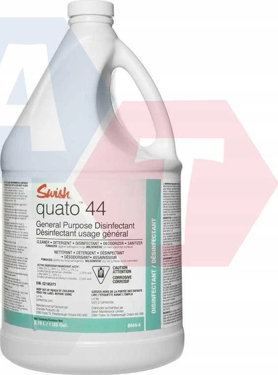 Swish Swish Quato 44 - Valiklis ir dezinfekavimo priemonė su kvapų neutralizatoriumi - 5 l