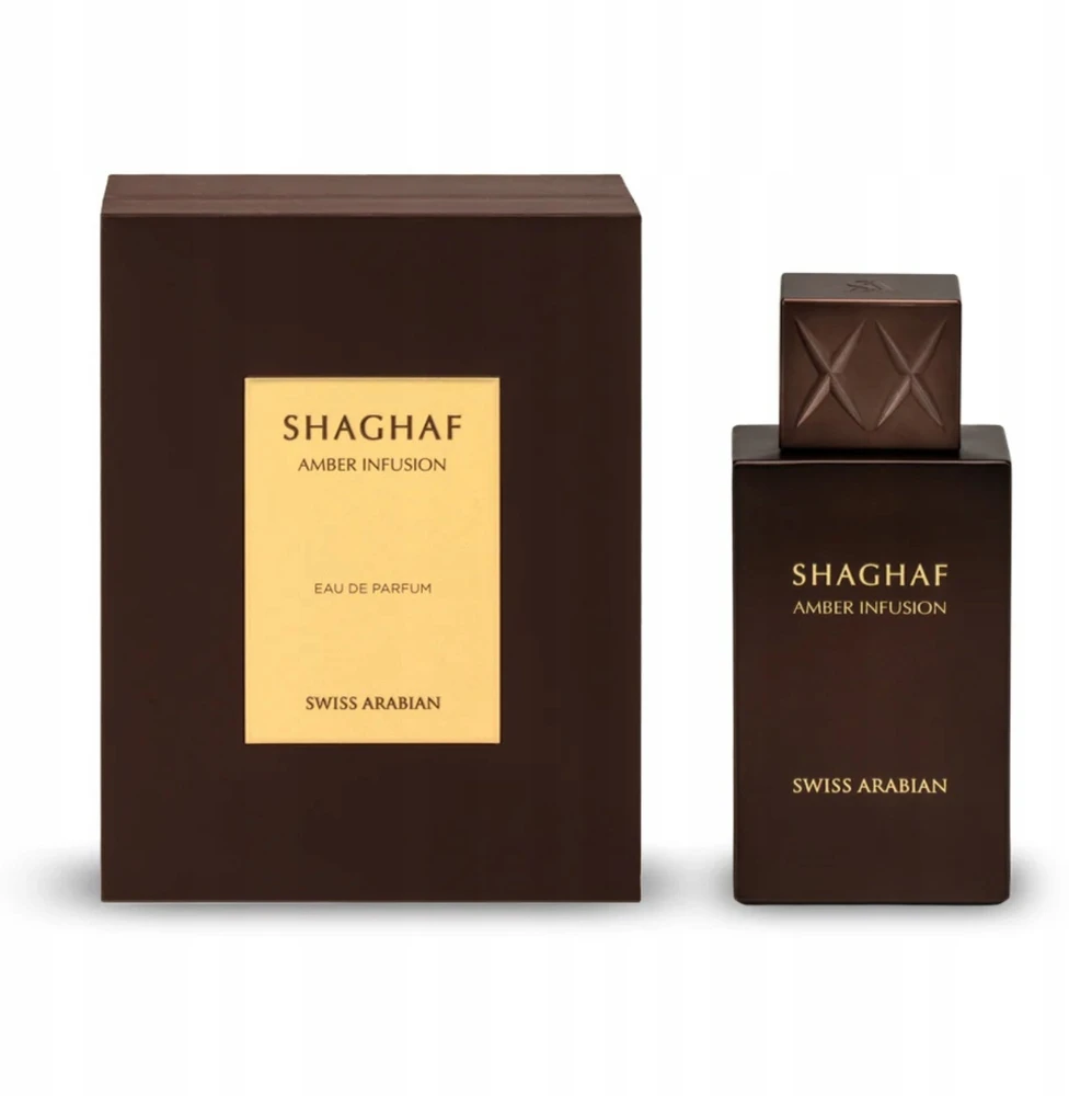 „Swiss Arabian Shaghaf Amber Infusion“ unisex kvepalų vanduo 75 ml