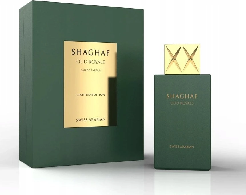 Unisex kvepalai Swiss Arabian Shaghaf Oud Royale EDP, 75 ml
