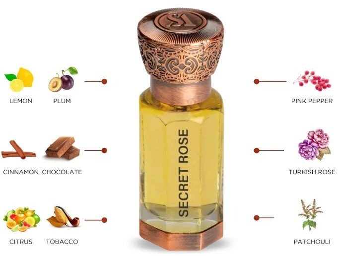 Swiss Arabian Šveicarijos arabų „Secret Rose“ CPO U, 12 ml