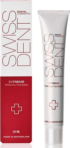"Swissdent Extreme Whitening dantų pasta 50ml