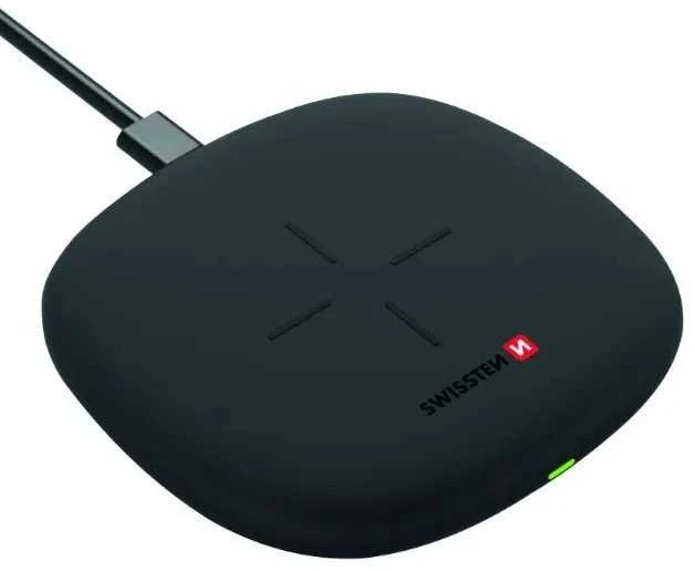 Swissten 10 W belaidis įkroviklis su USB-C 1,5 m laidu