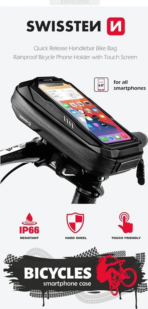 Swissten Atsparus vandeniui Bike Holder 4